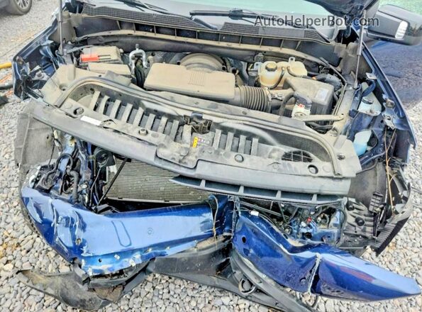 1GCRYEED2MZ137936 2021 CHEVROLET SILVERADO Blue Սալոնի հետևի տեսք