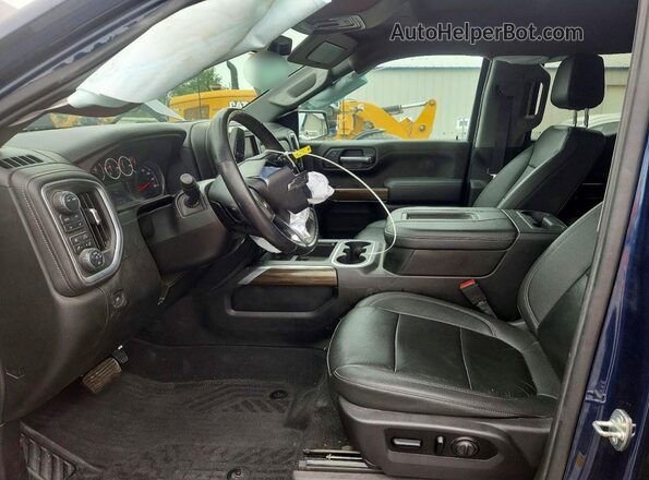 1GCRYEED2MZ137936 2021 CHEVROLET SILVERADO Blue Սալոնի դիմացի տեսք