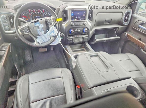 1GCRYEED2MZ137936 2021 CHEVROLET SILVERADO Blue Առջևի վահանակի տեսք