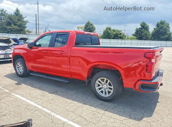 1GCRYEED6LZ100287 2020 CHEVROLET SILVERADO Red უკანა მარცხენა