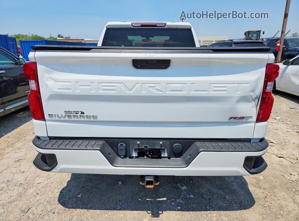 1GCRYEED7LZ104087 2020 CHEVROLET SILVERADO Белый Вид сзади