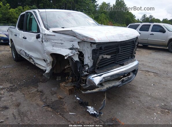 1GCUDAED1NZ627087 2022 CHEVROLET SILVERADO White Դիմացի տեսք