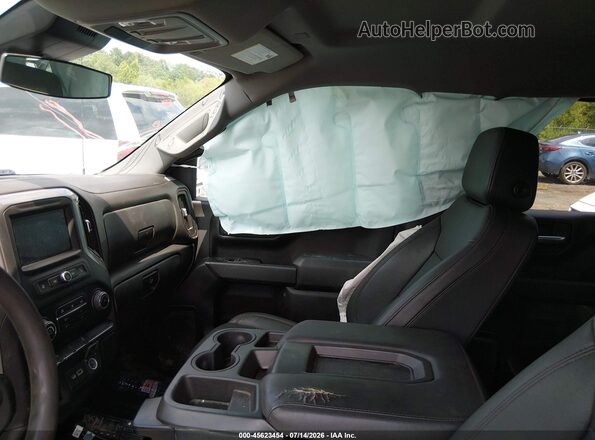 1GCUDAED1NZ627087 2022 CHEVROLET SILVERADO White Սալոնի դիմացի տեսք