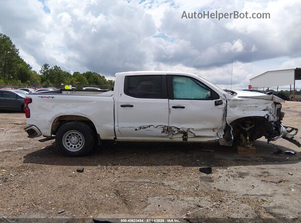 1GCUDAED1NZ627087 2022 CHEVROLET SILVERADO White Սալոնի 360 աստիճան տեսք