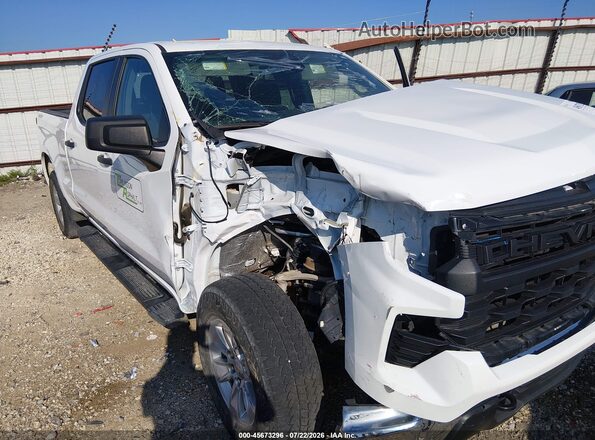1GCUDAED6PZ291181 2023 CHEVROLET SILVERADO White Widok z przodu