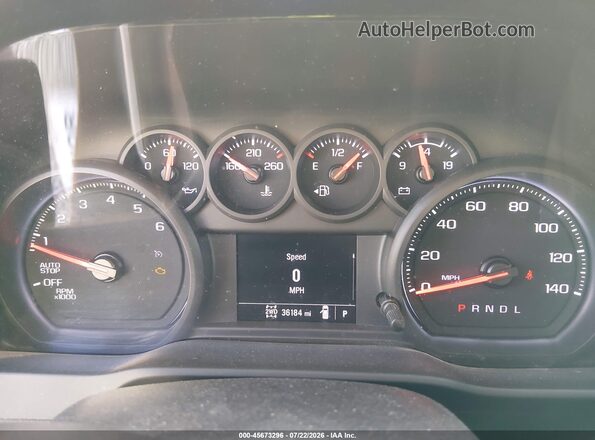 1GCUDAED6PZ291181 2023 CHEVROLET SILVERADO White Widok tylnych siedzeń