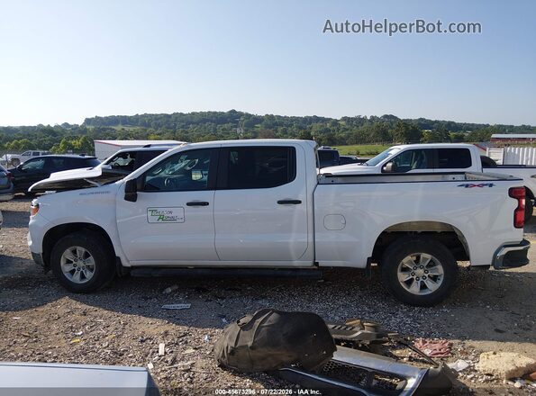 1GCUDAED6PZ291181 2023 CHEVROLET SILVERADO White Widok wnętrza 360 stopni