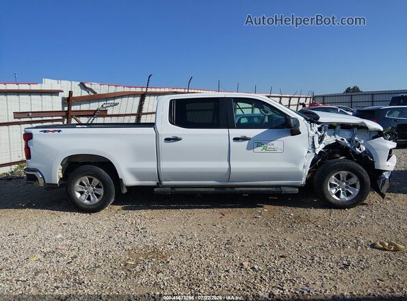 1GCUDAED6PZ291181 2023 CHEVROLET SILVERADO White Widok wnętrza z tyłu