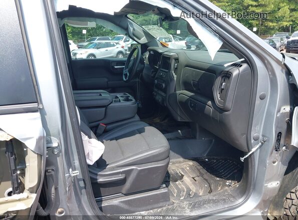 1GCUDAED8RZ114442 2024 CHEVROLET SILVERADO Silver Widok wnętrza z przodu