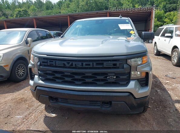 1GCUDAED8RZ114442 2024 CHEVROLET SILVERADO Silver Widok zestawu wskaźników