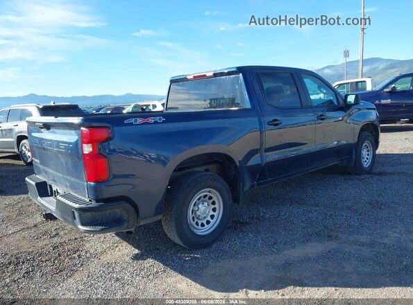 1GCUDAED9PZ229385 2023 CHEVROLET SILVERADO Blue Rear right