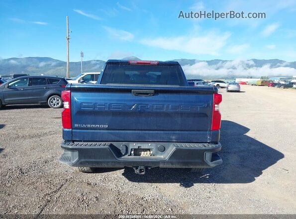 1GCUDAED9PZ229385 2023 CHEVROLET SILVERADO Blue 