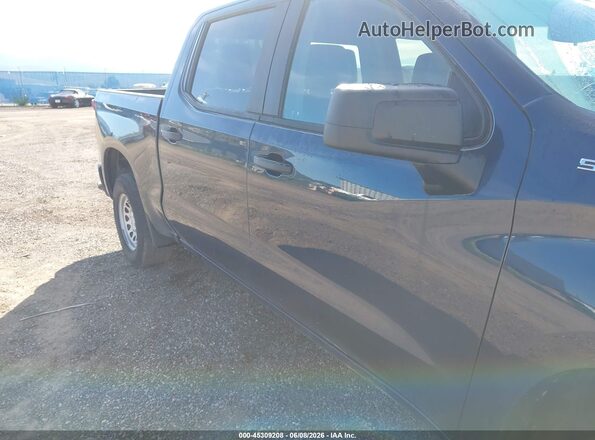 1GCUDAED9PZ229385 2023 CHEVROLET SILVERADO Blue Rear interior view