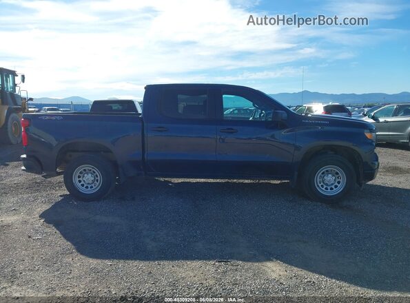 1GCUDAED9PZ229385 2023 CHEVROLET SILVERADO Blue 