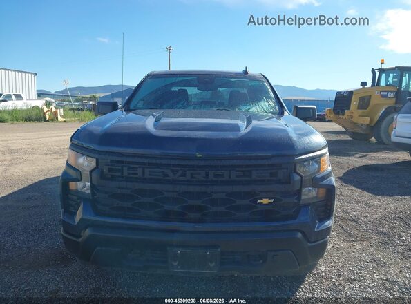 1GCUDAED9PZ229385 2023 CHEVROLET SILVERADO Blue 360 interior view