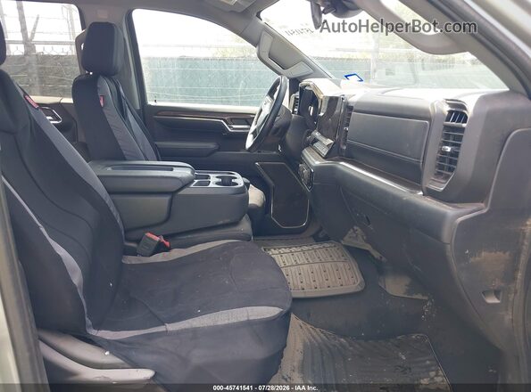 1GCUDDE81PZ329467 2023 CHEVROLET SILVERADO Silver წინა სალონის ხედი