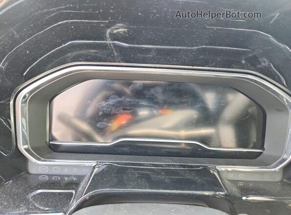 1GCUDDE83PZ287125 2023 CHEVROLET SILVERADO Белый Вид щитка приборов