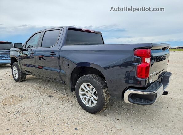 1GCUDDE84PZ274254 2023 CHEVROLET SILVERADO Черный Задняя левая четверть