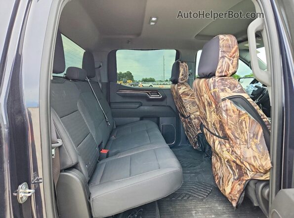 1GCUDDE84PZ274254 2023 CHEVROLET SILVERADO Черный Вид задних сидений