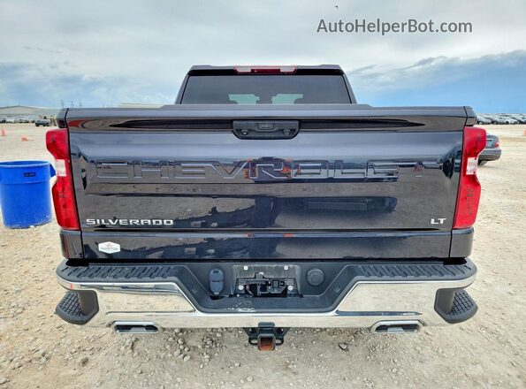1GCUDDE84PZ274254 2023 CHEVROLET SILVERADO Черный Вид сзади