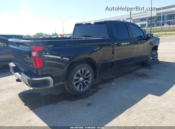 1GCUDDED0PZ209818 2023 CHEVROLET SILVERADO Черный Задняя правая четверть