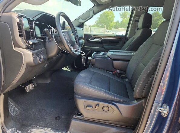 1GCUDDED0RZ360869 2024 CHEVROLET SILVERADO Blue წინა სალონის ხედი