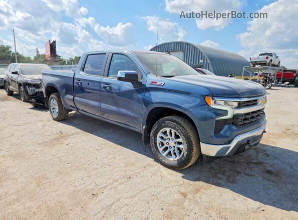 1GCUDDED0RZ360869 2024 CHEVROLET SILVERADO Blue წინა მარჯვენა