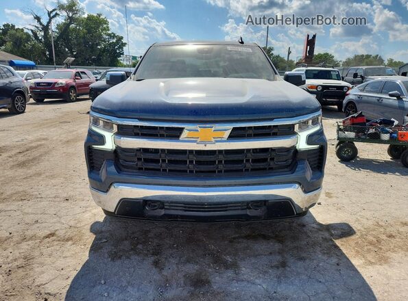 1GCUDDED0RZ360869 2024 CHEVROLET SILVERADO Blue წინა ხედი