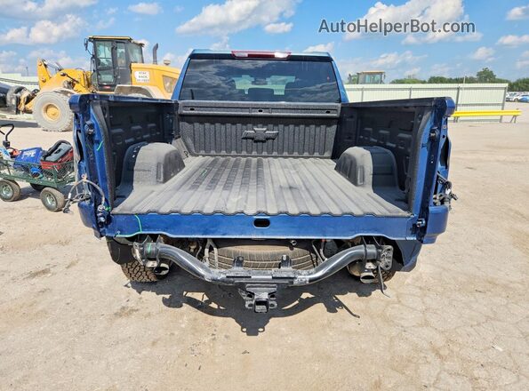 1GCUDDED0RZ360869 2024 CHEVROLET SILVERADO Blue უკანა ხედი