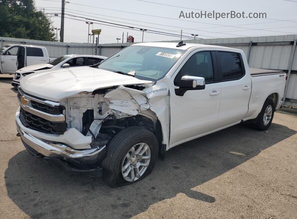 1GCUDDED1RZ336015 2024 CHEVROLET SILVERADO White Vista de la etiqueta del VIN