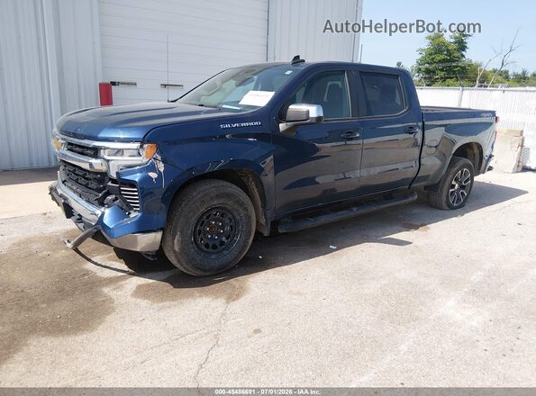 1GCUDDED3PZ247690 2023 CHEVROLET SILVERADO Blue Vista tres cuartos delantera izquierda