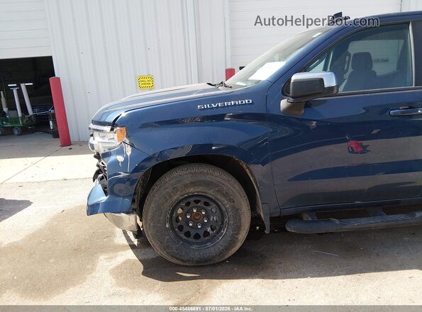 1GCUDDED3PZ247690 2023 CHEVROLET SILVERADO Blue Vista frontal