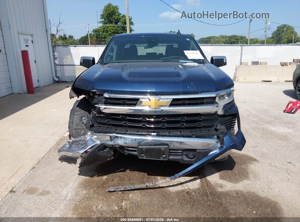 1GCUDDED3PZ247690 2023 CHEVROLET SILVERADO Blue Vista del cuadro de instrumentos