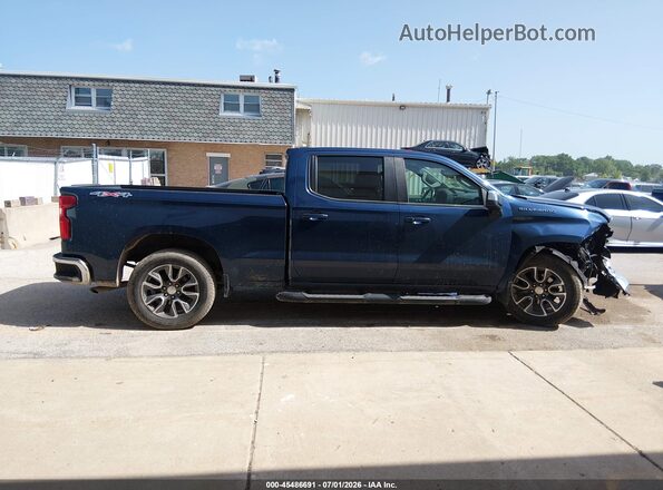 1GCUDDED3PZ247690 2023 CHEVROLET SILVERADO Blue Vista interior trasera