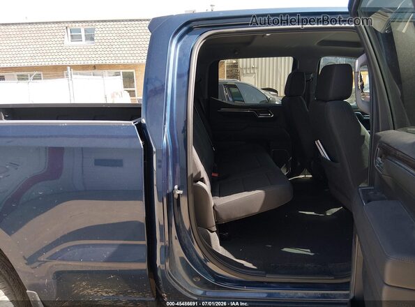 1GCUDDED3PZ247690 2023 CHEVROLET SILVERADO Blue Vista de la etiqueta del VIN