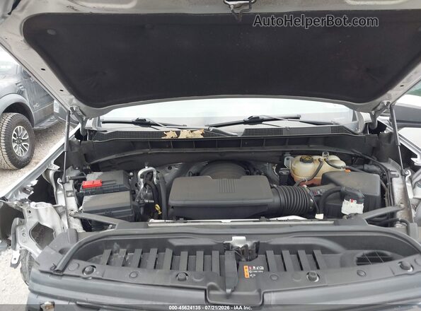 1GCUDDED4NZ565055 2022 CHEVROLET SILVERADO Gray უკანა ხედი