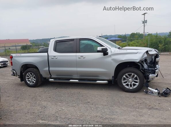 1GCUDDED4NZ565055 2022 CHEVROLET SILVERADO Gray უკანა სალონის ხედი