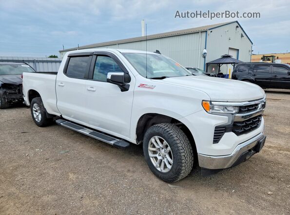 1GCUDDED5PZ271912 2023 CHEVROLET SILVERADO Белый Передняя правая четверть