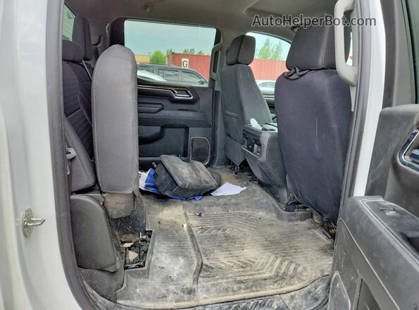 1GCUDDED5PZ271912 2023 CHEVROLET SILVERADO Белый Вид задних сидений