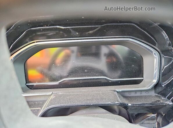 1GCUDDED5PZ271912 2023 CHEVROLET SILVERADO Белый Вид щитка приборов