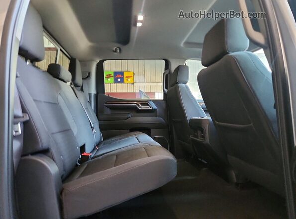 1GCUDDED5PZ328142 2023 CHEVROLET SILVERADO Gray Widok tylnych siedzeń