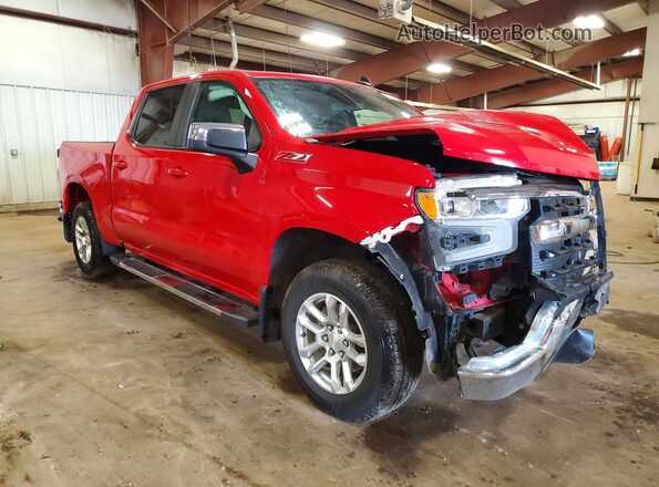 1GCUDDED7NZ568581 2022 CHEVROLET SILVERADO Red Front right