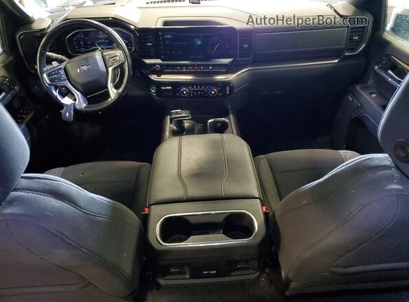 1GCUDEE80PZ236784 2023 CHEVROLET SILVERADO Black Առջևի վահանակի տեսք