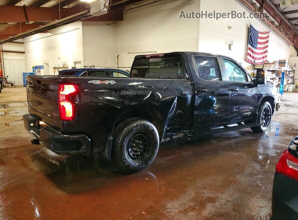 1GCUDEE80PZ236784 2023 CHEVROLET SILVERADO Black Հետևի աջ