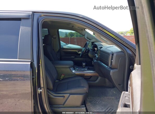 1GCUDEE80PZ281868 2023 CHEVROLET SILVERADO Gray Вид салону спереду
