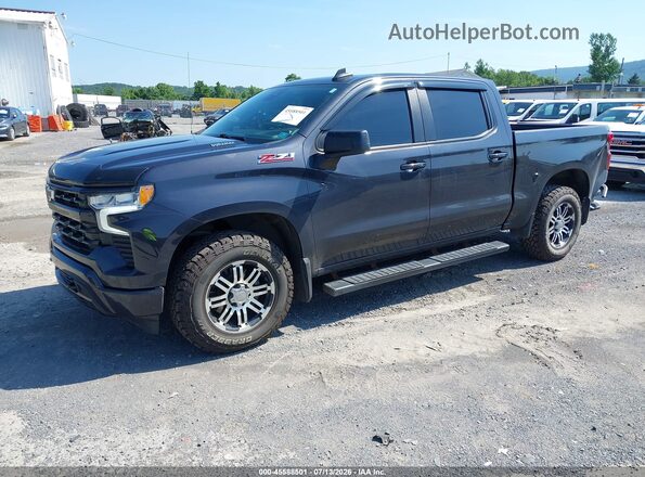 1GCUDEE80PZ281868 2023 CHEVROLET SILVERADO Gray Передня ліва чверть
