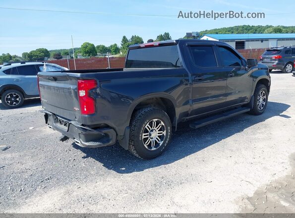 1GCUDEE80PZ281868 2023 CHEVROLET SILVERADO Gray Задня права чверть