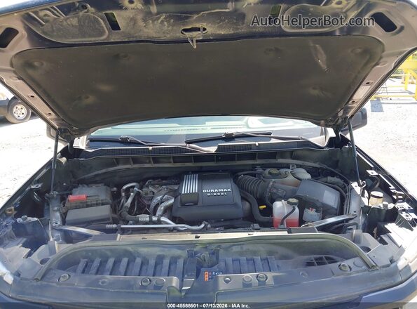 1GCUDEE80PZ281868 2023 CHEVROLET SILVERADO Gray Вид ззаду