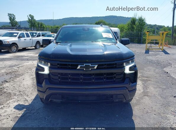 1GCUDEE80PZ281868 2023 CHEVROLET SILVERADO Gray Вид щитка приладів