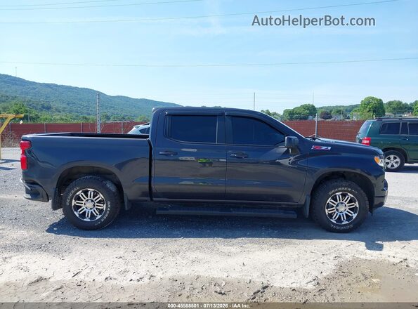 1GCUDEE80PZ281868 2023 CHEVROLET SILVERADO Gray Вид задньої частини салону